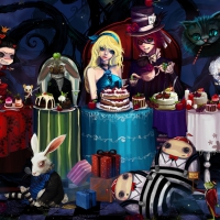 Anime Alice in Wonderland