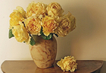 *** Bouquet *** - flowers, bouquet, yellow, nature