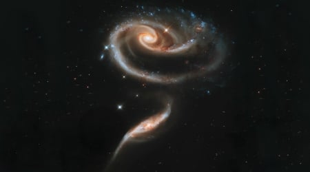 Rose Shaped Galaxy - spiral, galaxy, beautiful, cosmos