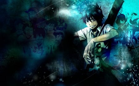 Ao No Exorcist - The, Anime, Blue, Exorcist