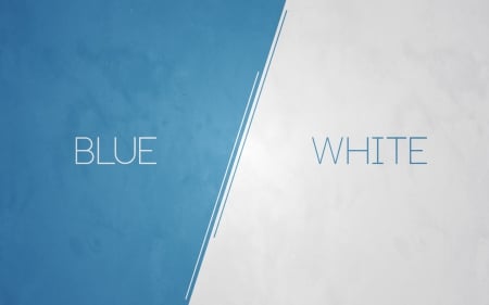 Blue 'N' White - abstract, white, retro, blue, vintage, modern, simple, minimalistic