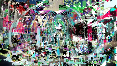 Hatsune Miku - Grafitti, Awesome, Hatsune Miku, Crazy Coloful