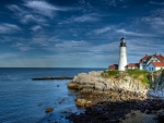 lovely lighthouse scene