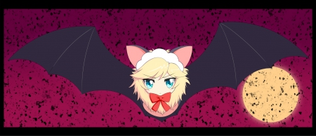 Anyamal tantei kirumin zoo - cute, anime, bat, wings