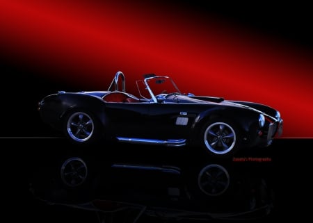 Black Beauty - cobra, ford, black beauty, car