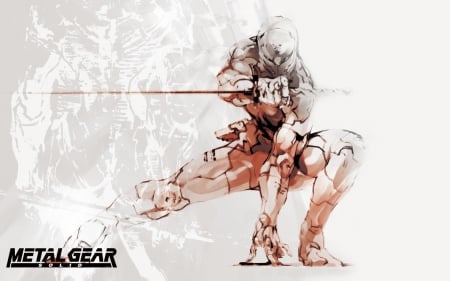 Metal Gear - metal gea, vid game, cool, gun