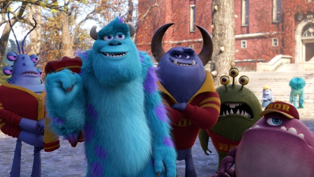 Monsters University - movie, cg, monsters, university