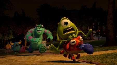 Monsters University - movie, cg, monsters, university