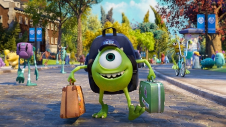 Monsters University - movie, cg, monsters, university