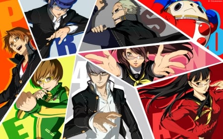 Persona 4 - 4, anime, CG, Persona