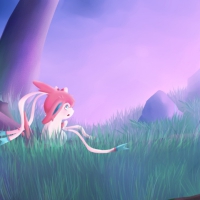 Sylveon In Rocky Medo