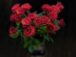 *** Bouquet red roses ***