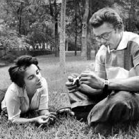 Liz Taylor and James Dean