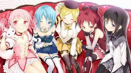 Puella Magi madoka magica - girl, cute, anime, Puella Magi madoka magica