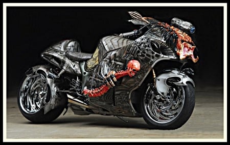 Suzuki Hayabusa - The Predator bike - bike, motorcycle, hayabusa, suzuki