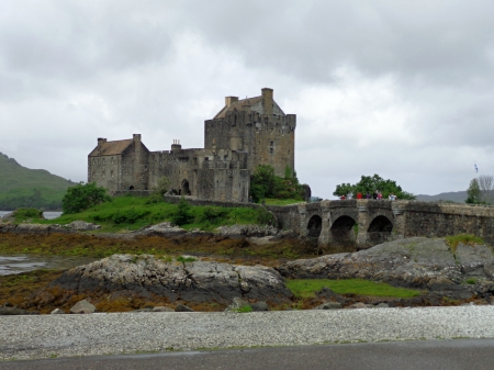 Eilean Donan, Scotland - scotland, castle, eilean donan, bridge