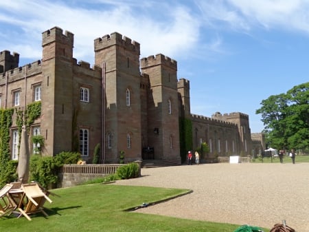 Scone castle, Scotland - palace, scotland, scone, castle