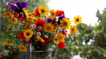 Summer Bouquet - NATURE, WALLPAPER, BEAUTY, FLOWERS