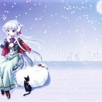 Let it snow - anime girl