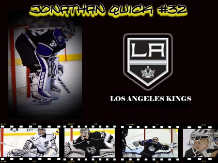 QUICK - la, goaltenders, jonathan quick, 32, goalies, nhl, los angeles kings, quick