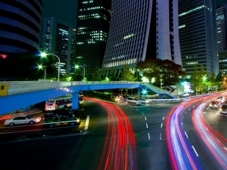 Tokyo~CityScape - tokyo, japan, cool, cars, buildings, countr, city scape