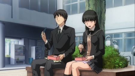 amagami ss - school, brekfest, love, hapiness