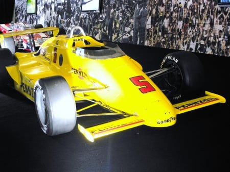 The Indy raceway - racing, yellow, photography, tires, black