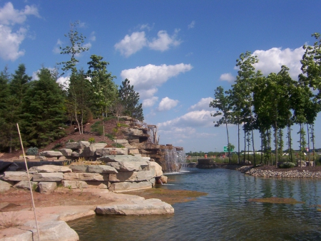 Beautiful waterfall - lakes, nature, scenery, waterfalls, landscapes, cliffs