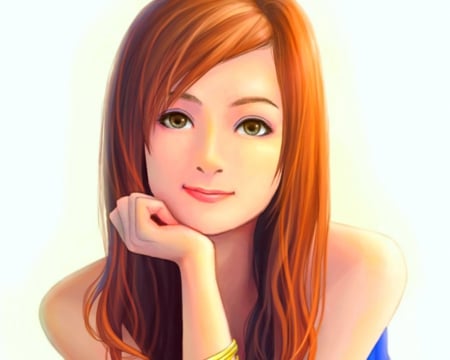 Pretty face - pretty, 3d, face, woman