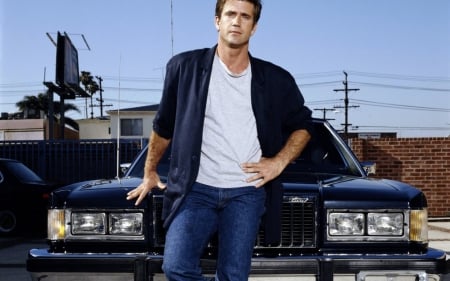 Mel gibson - actor, car, cool, movie