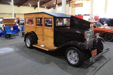 Chevrolet Woody - classic, black, wood, custom