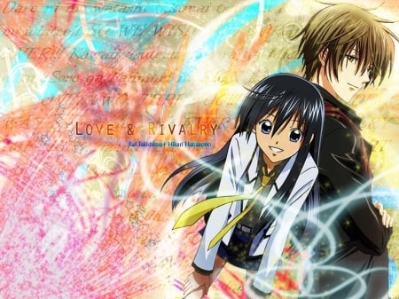 Love & Rivalry - kei, love, anime, hikari, rivalry