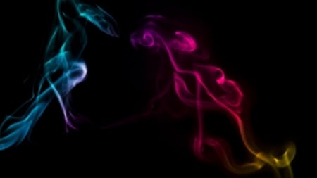 Coloured Smoke - colours, textures, abstracts, smoke