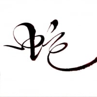 Zen Calligraphy - Snake