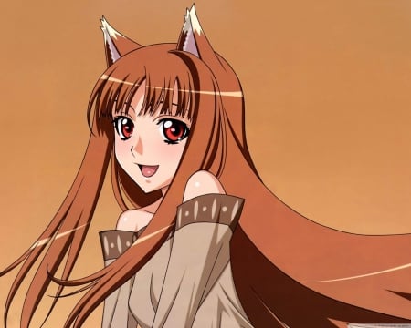 Spice and Wolf - Spice and Wolf, Anime, Kawaii, Wolf