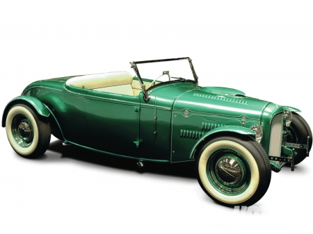 1960: Tony La Masa Channeled Roadster - roadster, classic, hotrod, green