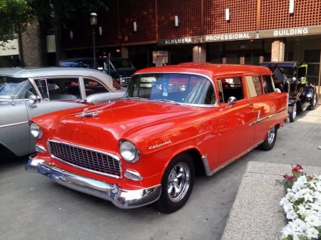 COOL CHEVY!!! - RED, OLD, COOL, CLASSIC