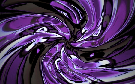 LAVENDER SPIN _glass