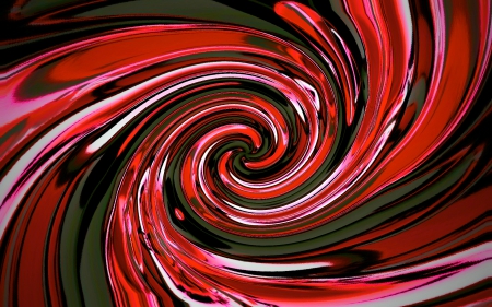 Glass - red spin - hd, abstract, glass, red, 3d