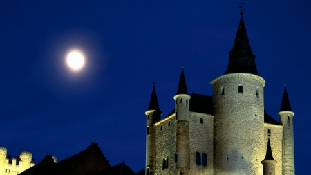 Castle - places, gothic, Castle, buildings