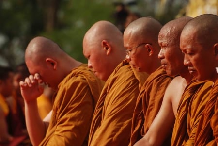 Waisak (Vesak) Day at Borobudur temple - buddhism, buddhist, buddha, religion, borobudur, java, monks, temple, indonesia