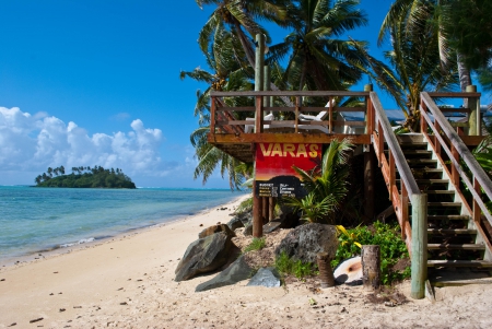 The Cook Islands Paradise Beach and Sea - Aitutaki - lagoon, blue, pacific, beach, island, french, polynesia, cook, sand, foot, aitutaki, exotic, paradise, south, one, beautiful, sea, ocean, islands, tropical