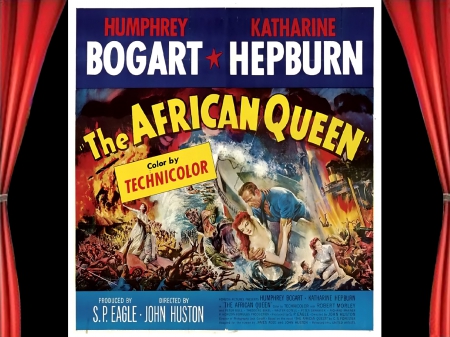 African Queen02 - john huston, posters, african queen, classic movies