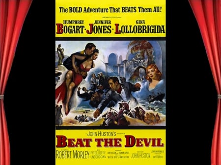 Beat The Devil01 - john huston, Beat The Devil, classic movies, posters