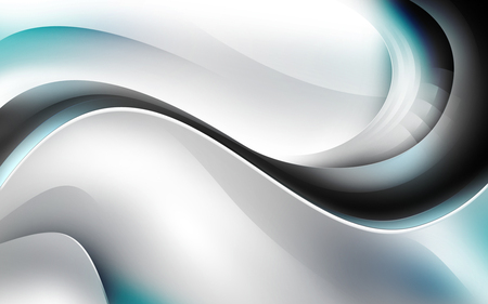 3D Wave - abstract, swirl, wave, cg