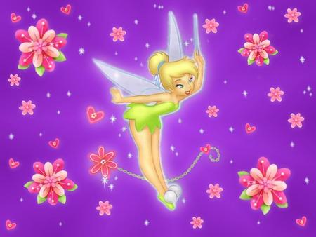 Tinkerbell - abstract, cartoon