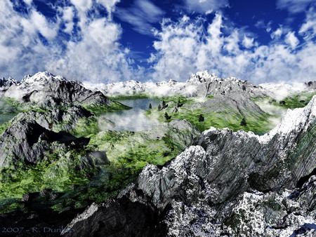 On the range - nature, rocks