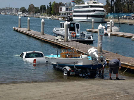 Boat Launch - water, funny