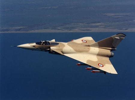 Dassault Mirage 4000 - bomber, dassault, french air force, jet