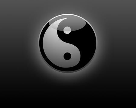 Yin Yang 3D Symbol Wallpaper - yinyang, yin yang, symbol, yang, 3d, wallpaper, yin